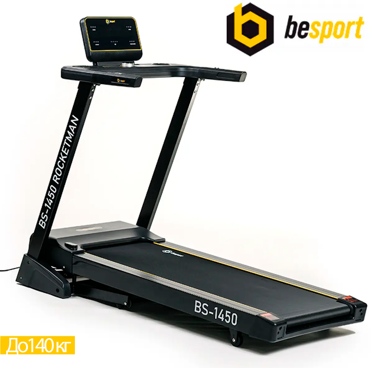 Бігова доріжка Besport BS-1450 ROCKETMAN. До 140 кг. Для дому.. З программами