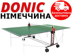 Тенісний стіл Donic Outdoor Fun / зеленый для вулиці. Якість TOP