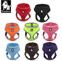 Шлейка сітчаста TRUELOVE для котів та маленьких собак Розмір S