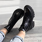 Зимові черевики з натуральної шкіри наплак, фото 2