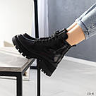 Зимові черевики з натуральної шкіри наплак, фото 3