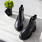 Зимові черевики з натуральної шкіри наплак, фото 8