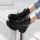 Зимові черевики з натуральної шкіри наплак, фото 6