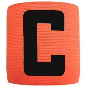 Пов'язка капітанська Meta Armband with Velcro closure жовтогарячий Уні OFSM 1902240003nr, Жовтогарячий, Розмір (EU) —