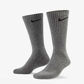 Шкарпетки Nike Everyday Cushion Crew SX7666-064-1, Сірий, Розмір (EU) — 38-42