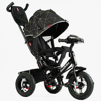 Велосипед триколісний з батьківською ручкою Best Trike (інтерактивна панель, USB, Bluetooth) 3390 - 31-025