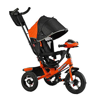 Велосипед триколісний з батьківською ручкою Best Trike (інтерактивна панель, USB, Bluetooth) 3390 - 38-103