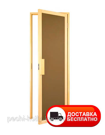 Двері для сауни та лазні Tesli DUO Sateen 1900*700 матова, фото 1