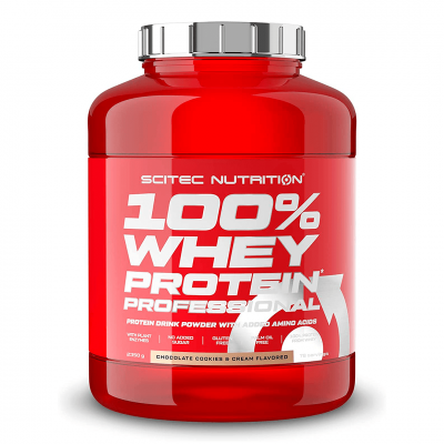 100% Whey Protein Professional Scitec Nutrition 2350 g Chocolate-Cookies-Cream, фото 1