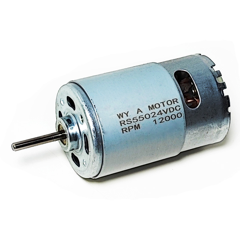 Мотор RS550 24V 12000 обертів для редуктора дитячого електромобіля