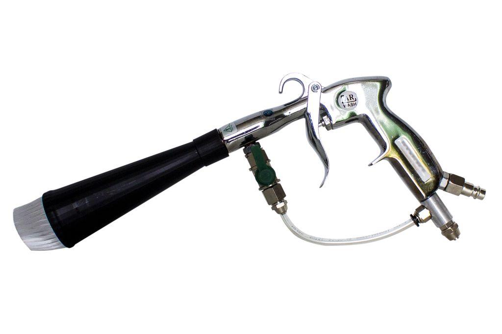 Пістолет пневматичний '' Tornado''для хімчистки салону а / м зі змінною щіткою-насадкою (6 bar, витр RF-203817