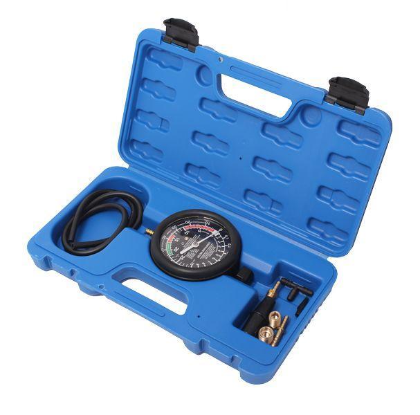 Тестер тиску палива та вакууму в наборі з різьбовими адаптерами (9пр.) в кейсі RF-904G4