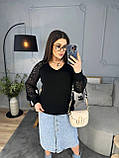 Жіноча красива ангорова кофточка великого розміру новинка 2024, фото 8