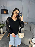 Жіноча красива ангорова кофточка великого розміру новинка 2024, фото 9