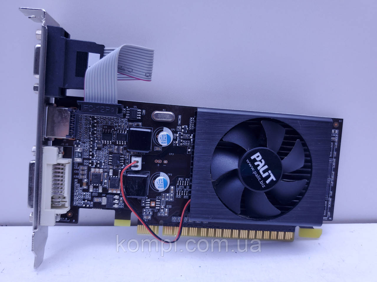 Відеокарта Palit GeForce G210 1GB (1GB,GDDR3,64 Bit,HDMI,PCI-Ex,Б/у)