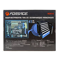 Набір ударного та різального інструменту 41 пр., у ложементі FORSAGE F-K5416 F-K5416, фото 2