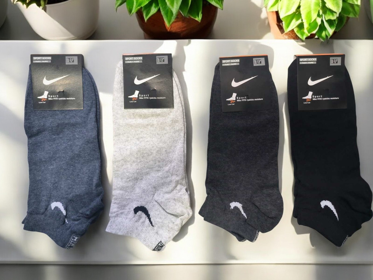 Носки мужские Nike 12 пар упаковка с низкой посадкой / Шкарпетки ...