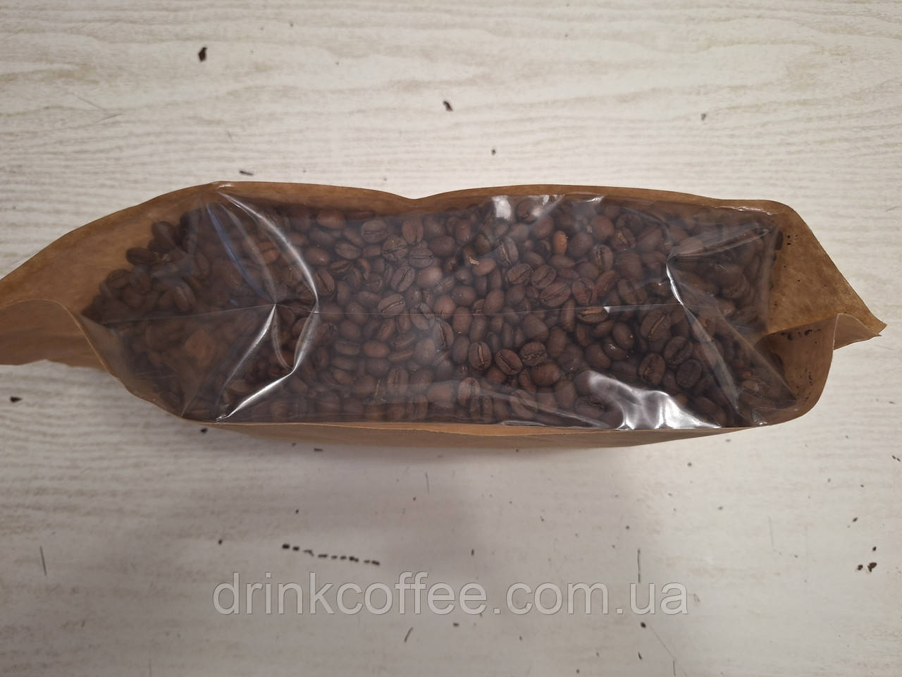 Кава зерно свіже обсмаження Бразилія Сантос Brazil Santos 100% Арабіка 1кг, фото 1