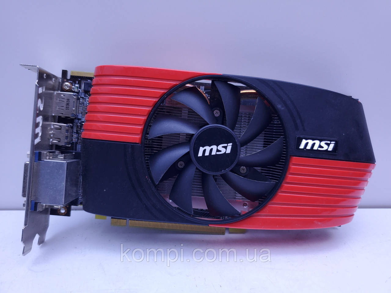 Відеокарта MSI Radeon HD 6850 1GB (1GB,GDDR5,256 Bit,HDMI,PCI-Ex,Б/у), фото 1