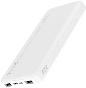 Портативний акумулятор Xiaomi Redmi Power Bank 10000 мАг micro-USB/Type-C білий, фото 2