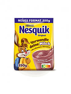Какао напій розчинний Несквік Nesquik, 350г, для дітей, Німеччина