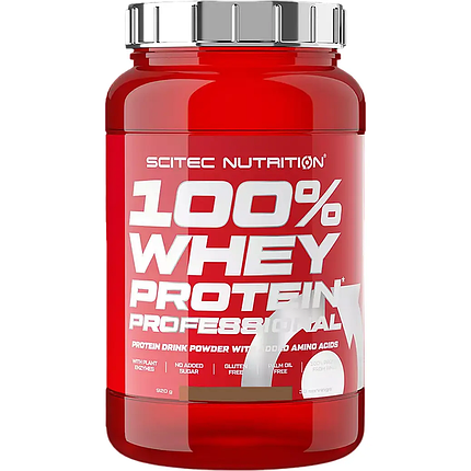 100% Whey Protein Professional Scitec Nutrition 920 g Strawberry, фото 1