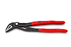 Сантехнічні кліщі переставні Knipex Cobra® ES, тонкі, полірувальна головка, 250 мм (87 51 250), фото 2