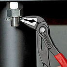 Сантехнічні кліщі переставні Knipex Cobra® ES, тонкі, полірувальна головка, 250 мм (87 51 250), фото 3