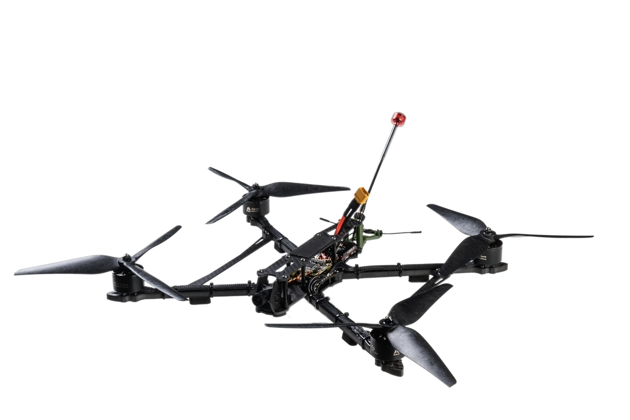 FPV дрон 10 дюймів "Мотанка" 3115 900KV / аналог VTX 5.8 (2.5W) / ELRS 915MHz / 1200TVL (денна) без АКБ