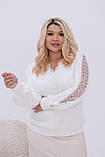 Стильна жіноча тепла кофточка великого розміру новинка 2024, фото 2