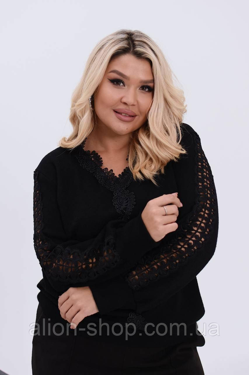 Стильна жіноча тепла кофточка великого розміру новинка 2024, фото 1