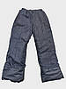 Стьобані штани 92,98, 110 розмір осіньо-зимові чорні, темно-сині, фото 5