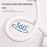 Настільна гнучка лампа Led 18 для сушіння гель лаку (верхніх форм, гелевих тіпс, декору) на акумуляторі, 20 Вт., фото 4