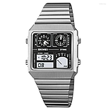 Тактичний сталевий наручний кварцовий годинник з металевим ремінцем з японським механізмом, фото 2