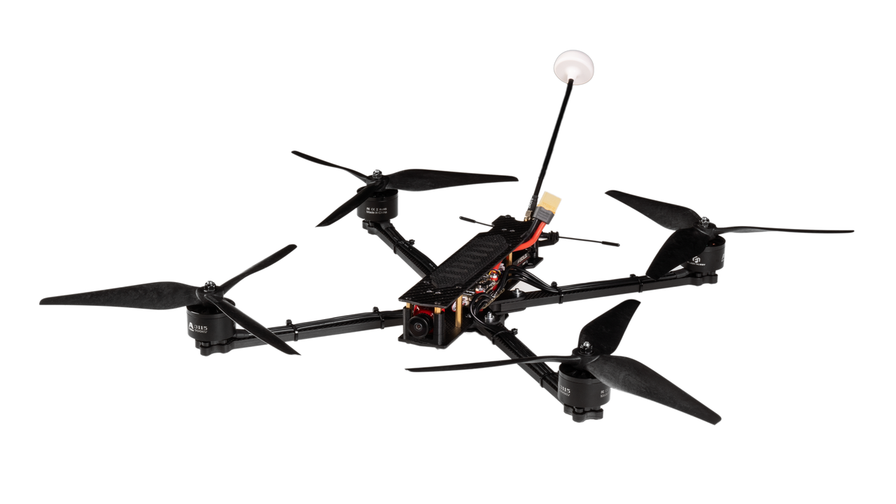 FPV дрон 10 дюймів "Верховина" 3115 900KV / аналог VTX 4.9G (2.5W) / ELRS 915MHz / 1200TVL (нічна) без АКБ