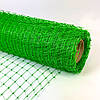 Сітка пташка Клевер Зелений 2 м х 100м Осередок 30 х 35мм Пташка сітка для огорожі Пластикова зелена сітка, фото 2