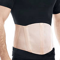 Бандаж протигрижовий пупковий з ребрами жорсткості Toros-Group, Тип 353 (бежевий)