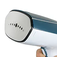 Ручний відпарювач для одягу RAF R.1324B 1500 Вт Синій відпарювач для всіх видів тканини, фото 4