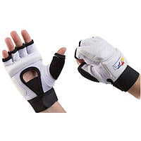 Рукавиці для тхеквондо з напульсником WTF TWTF-7715 (розміри XS-L)