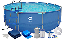 Каркасний Басейн для дому 420х84см 18 в 1 Avenli (692)
