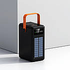 Повербанк 180000мАг з сонячною панеллю, 4хUSB, JS-641CX / Power Bank / Павербанк для телефону / УМБ, фото 9