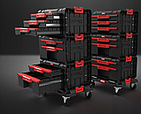 Набір ящиків для інструментів на коліщатках Qbrick System PRO Drawer Workshop Set 1 (5901238258117), фото 7