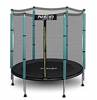 Маленький дитячий Батут Neo-Sport 140 см із захисною сіткою (NS-04Z230F)