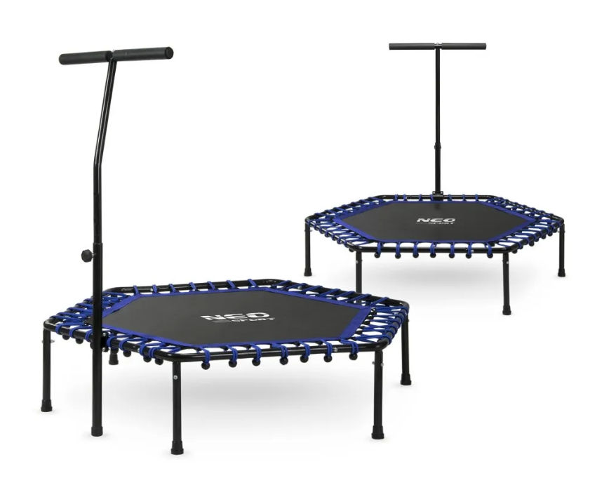Батут для Фітнесу 127 см Neo-Sport Blue-black (NS-1102)