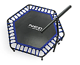 Батут для Фітнесу 127 см Neo-Sport Blue-black (NS-1102), фото 5