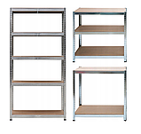 Стелаж для дому та гаража FunFit 150x75x30 см (3266), фото 3