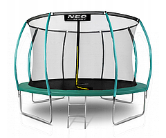 Великий дитячий Батут 435 см Neo-Sport Premium із захисною сіткою (NS-14C181)