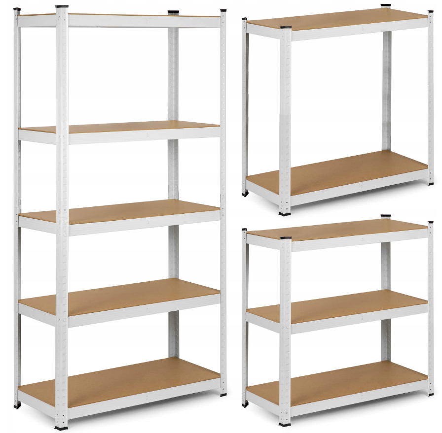Стелаж для дому та гаража Humberg 180x90x40 см, 175кг/полиця, 5 полиць HR-847 (4847)