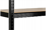 Стелаж для дому та гаража Humberg 180x90x40 см, 265кг/полиця, 5 полиць Black HR-813 (4813), фото 3