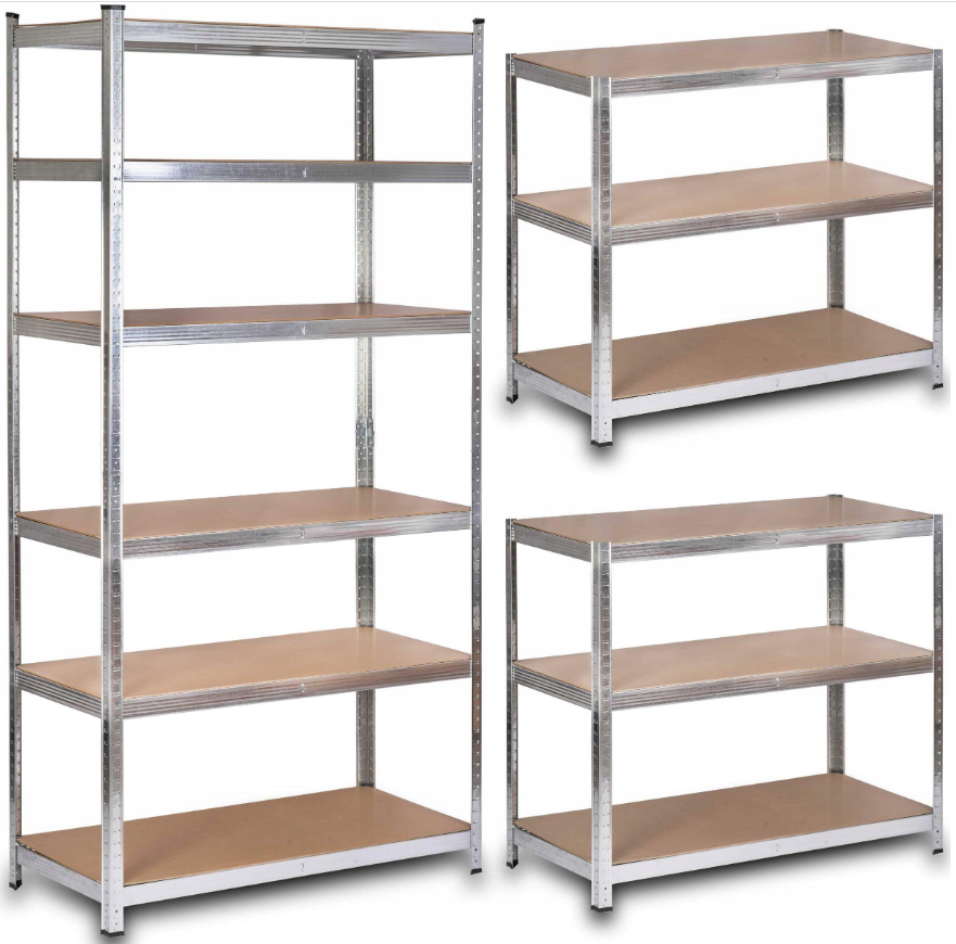 Стелаж для дому та гаража Humberg 222x110x50 см, 150кг/полиця, 6 полиць HR-815 (4815)